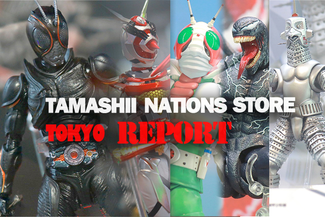 「S.H.Figuarts Party!」TAMASHII NATIONS STORE TOKYOをレポート！新作アーツが多数展示！